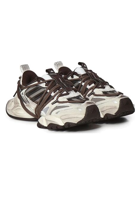 Adidas XLG Runner Deluxe 2.0 Shoes Off White Aurora Coffee Unisex ADIDAS ORIGINALS | Sneakers | KZ7202-